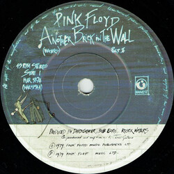 Pink Floyd Another Brick In The Wall (Part II) USED VINYL 7INCH 45 RPM SINGLE REISSUE STEREO
