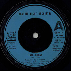Electric Light Orchestra Evil Woman USED VINYL 7INCH SINGLE 45 RPM