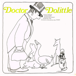David Kernan / Diana Dors / Julian Holloway / Peter Blythe Doctor Dolittle Vinyl LP USED