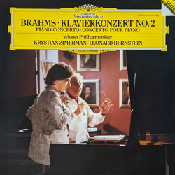 Johannes Brahms / Krystian Zimerman / Wiener Philharmoniker / Leonard Bernstein Klavierkonzert No. 2 Vinyl LP USED