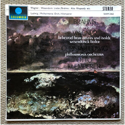 Johannes Brahms / Richard Wagner / Christa Ludwig / Philharmonia Orchestra / Otto Klemperer Alto Rhapsody / Liebestod From Tristan Und Isolde / Wesend