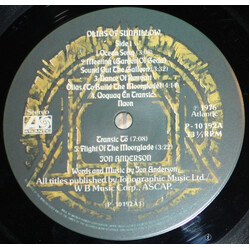 Jon Anderson Olias Of Sunhillow Vinyl LP USED