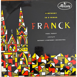 César Franck / Paul Paray / Detroit Symphony Orchestra Franck Symphony In D Minor Vinyl LP USED
