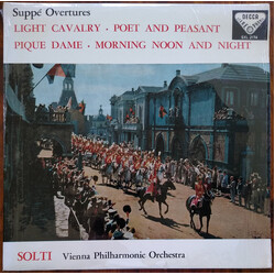 Franz von Suppé / Georg Solti / Wiener Philharmoniker Suppé Overtures Vinyl LP USED