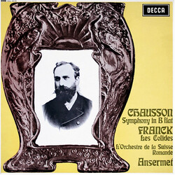 Ernest Chausson / César Franck / L'Orchestre De La Suisse Romande / Ernest Ansermet Symphony In B Flat / Les Éolides Vinyl LP USED