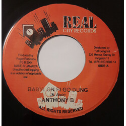Anthony B Babylon Fi Go Dung USED VINYL 7INCH 45 RPM SINGLE