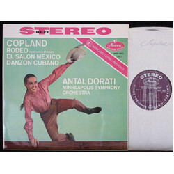 Aaron Copland / Antal Dorati / Minneapolis Symphony Orchestra Rodeo • El Salon Mexico • Danzon Cobano Vinyl LP USED