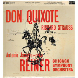 Richard Strauss / Fritz Reiner / The Chicago Symphony Orchestra / Antonio Janigro / Milton Preves Don Quixote Vinyl LP USED