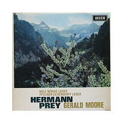 Hugo Wolf / Hans Pfitzner / Hermann Prey / Gerald Moore Mörike Lieder / Eichendorff Lieder Vinyl LP USED