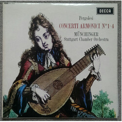 Giovanni Battista Pergolesi / Karl Münchinger / Stuttgarter Kammerorchester Concerti Armonici Nos 1-4 Vinyl LP USED