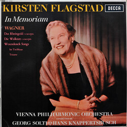 Kirsten Flagstad / Richard Wagner / Wiener Philharmoniker / Georg Solti / Hans Knappertsbusch In Memoriam Vinyl LP USED