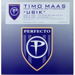 Timo Maas / Martin Bettinghaus Ubik USED VINYL 12INCH 33 S RPM PROMO STEREO