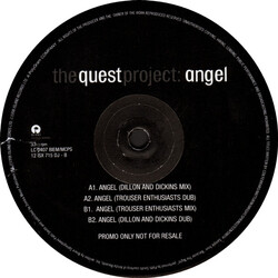 The Quest Project Angel VINYL 12" USED