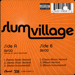Slum Village Disco VINYL 12" USED