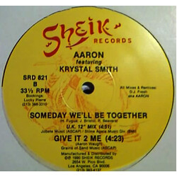 Aaron Waugh / Krystal Smith Someday We'll Be Together USED VINYL 12INCH 33 S RPM