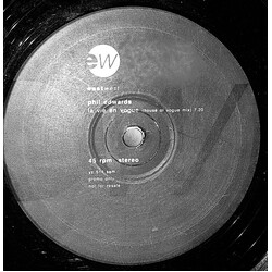 Phill Edwards La Vie En Vogue USED VINYL 12INCH SINGLE SIDED PROMO
