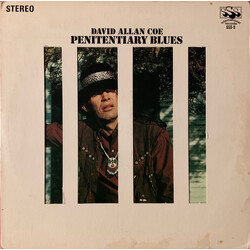 David Allan Coe Penitentiary Blues Vinyl LP USED