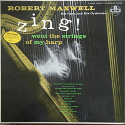 Robert Maxwell, His Harp And Orchestra Zing Went The Strings Of My Harp Vinyl LP USED