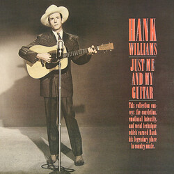 Hank Williams Just Me And My Guitar Vinyl LP USED