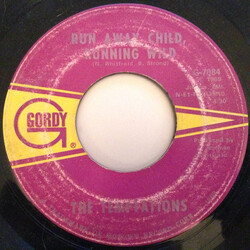 The Temptations Run Away Child, Running Wild USED VINYL 7INCH 45 RPM SINGLE