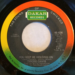 Tyrone Davis You Keep Me Holding On / We Got A Love No One Can Deny USED VINYL 7INCH 45 RPM SINGLE