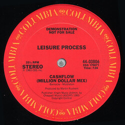 Leisure Process Cashflow (Million Dollar Mix) USED VINYL 12INCH 33 S RPM PROMO