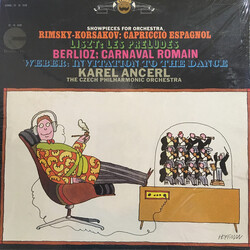 The Czech Philharmonic Orchestra / Karel Ančerl Rimsky-Korsakov: Capriccio Espagnol/ Liszt: Les Preludes/ Berlioz: Carnaval Romain/ Weber: Invitation 