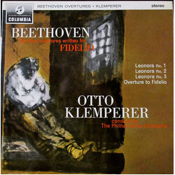 Ludwig van Beethoven / Otto Klemperer / Philharmonia Orchestra The Four Overtures For Fidelio Vinyl LP USED