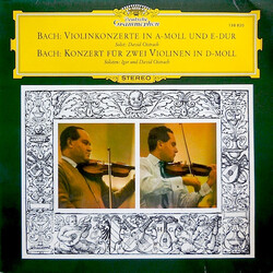 Johann Sebastian Bach / David Oistrach / Igor Oistrach Violinkonzerte In A-moll Und E-dur / Konzert Für Zwei Violinen In D-moll Vinyl LP USED