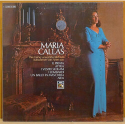 Maria Callas Ihre Bisher Unveröffentlichten Aufnahmen Von Arien Aus Il Pirata, Attila, I Vespri Siciliani, I Lombardi, Un Ballo In Maschera, Aida Viny