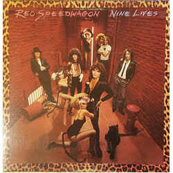 REO Speedwagon Nine Lives Vinyl LP USED
