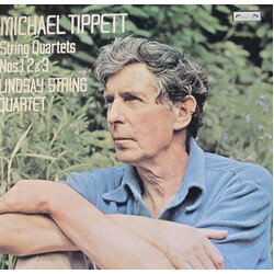 Sir Michael Tippett / The Lindsays String Quartets Nos. 1, 2 & 3 Vinyl LP USED