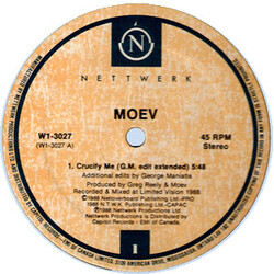 Moev Crucify Me USED VINYL 12INCH SINGLE