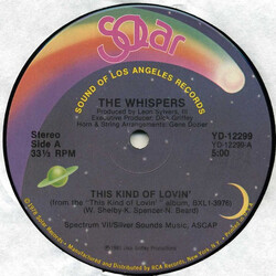 The Whispers This Kind Of Lovin' USED VINYL 12INCH 33 S RPM