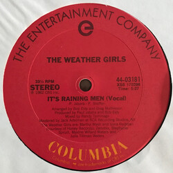The Weather Girls It's Raining Men USED VINYL 12INCH 33 S RPM