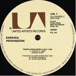 Barbara Pennington Twenty Four Hours A Day VINYL 12" USED
