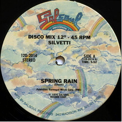 Bebu Silvetti Spring Rain VINYL 12" USED