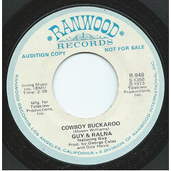 Guy & Ralna Cowboy Buckaroo / Have I Told You Lately (that I Love You) USED VINYL 7INCH PROMO