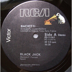 Baciotti Black Jack VINYL 12" USED