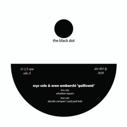 Crys Cole / Oren Ambarchi Gallivant Vinyl LP USED