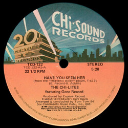 The Chi-Lites / Eugene Record Have You Seen Her VINYL 12" USED