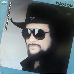 Waylon Jennings Hangin' Tough Vinyl LP USED