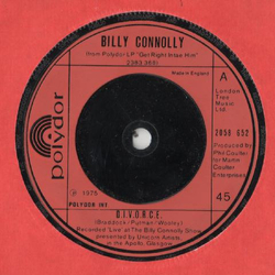 Billy Connolly D.I.V.O.R.C.E. Vinyl 7" USED