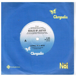 Living In A Box Scales Of Justice USED VINYL 7INCH 45 RPM
