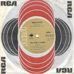 Renee Geyer The Thrill Is Gone USED VINYL 7INCH 45 RPM SINGLE