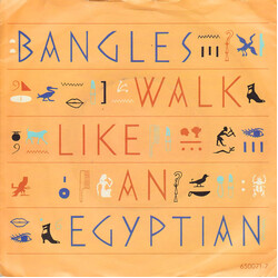 Bangles Walk Like An Egyptian USED VINYL 7INCH 45 RPM SINGLE STEREO