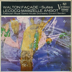 Sir William Walton / Charles Lecocq Walton Façade - Lecocq Mamzelle Angot Vinyl LP USED