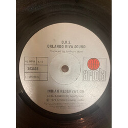 O.R.S. (Orlando Riva Sound) Indian Reservation USED VINYL 7INCH 45 RPM SINGLE
