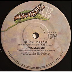 Jack Clement When I Dream/We Must Believe In Magic USED VINYL 7INCH