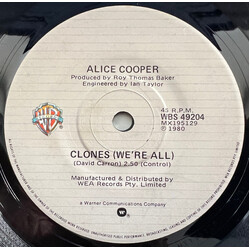 Alice Cooper Clones (We're All) USED VINYL 7INCH